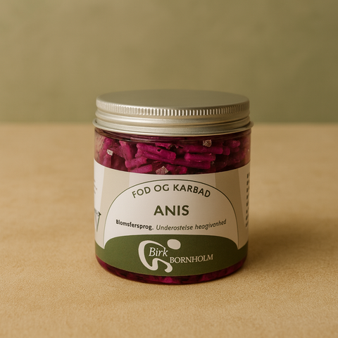 Anis fod- og karbad