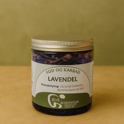 Lavendel fod- og karbad