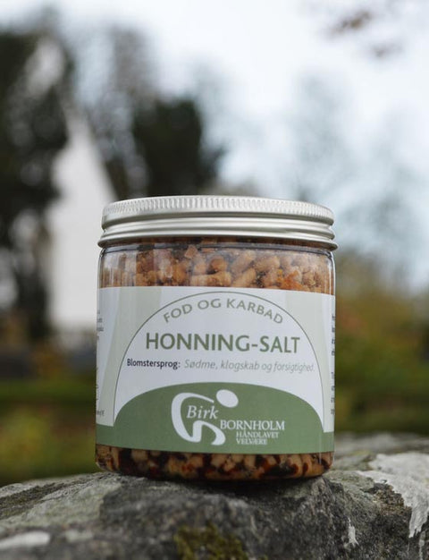 Honning-salt fod- og karbad